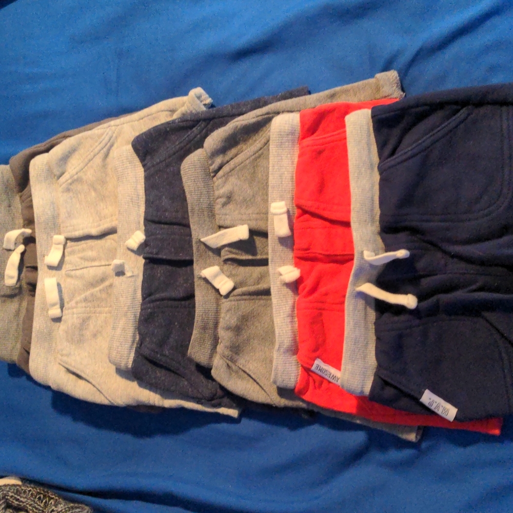 6 pairs of boys shorts